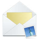 Message, Email, Letter, mail, envelop WhiteSmoke icon