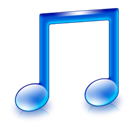 music Black icon