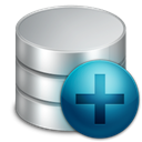 Database, new, db Black icon