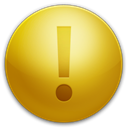 Alert, exclamation, warning, Error, wrong DarkGoldenrod icon