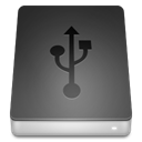 Usb, drive DarkSlateGray icon