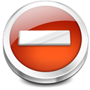 symbol, restricted Firebrick icon