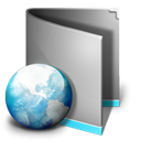 Folder, net Black icon