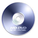 Hd, disc, Dvd Black icon
