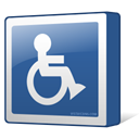 Accessibility DarkSlateBlue icon