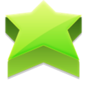 bookmark, star, Favourite YellowGreen icon