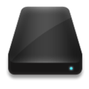 Hdd, hard drive, hard disk DarkSlateGray icon