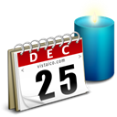 calendario Black icon