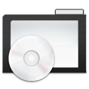 music, Folder, Dark WhiteSmoke icon