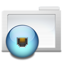 Folder, network Gainsboro icon