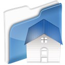 Home, homepage, house, dossier, Building SteelBlue icon