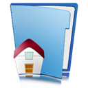 house, Home, Building, Alt, homepage, Folder SkyBlue icon