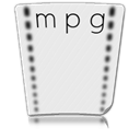 paper, File, Mpeg, mpg, video, document Lavender icon