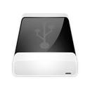 hard disk, Hdd, hard drive, Usb Black icon