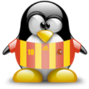 Animal, Penguin, spain Black icon