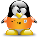 netherlands, Penguin, Animal Black icon