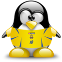 Penguin, Animal, ukraine Black icon