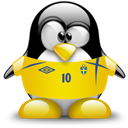 Animal, Penguin, sweden Black icon