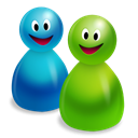 Msn, Messenger Black icon