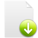 File, Descend, Down, document, download, descending, Decrease, fall, paper WhiteSmoke icon