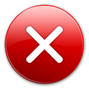 Error, warning, wrong, exclamation, Alert DarkRed icon