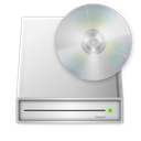 Cd, Disk, save, disc, drive Gainsboro icon