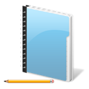 notepad Black icon