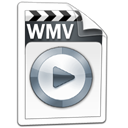 video, Wmv Black icon