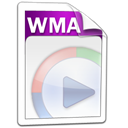 Audio, Wma Black icon