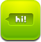 textalt YellowGreen icon