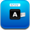 App, store DeepSkyBlue icon