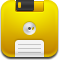 disc, Cydia, Floppy, save, Disk Gold icon