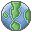 world, globe, earth, planet SkyBlue icon