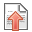 rise, document, Ascending, upload, Up, increase, File, Ascend, document up, paper Icon