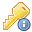 Key, Information, about, password, Info Khaki icon