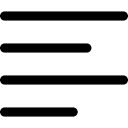 Align, symbol, left align, Alignments, Alignment, Bud Icons Launch, Left, Text Lines, interface, Left Alignment Black icon