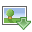 image, Down, photo, picture, fall, Decrease, download, Descend, pic, descending LightSteelBlue icon