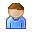 Account, people, profile, Human, user CornflowerBlue icon