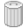 Closed, recycle bin, Trash Gainsboro icon