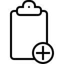 Haw Docs Stroke, interface, Clipboards, adding, stroke, Add, addition, Clipboard, Additive, plus Black icon