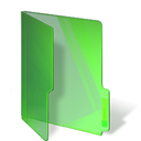 Folder, green ForestGreen icon