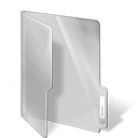 Folder, White DarkGray icon
