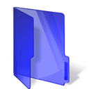 Blue, Folder, Dark Blue icon