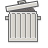 Full, Bin, recycle LightGray icon