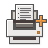 printer, new, Print DimGray icon
