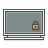 monitor, system, Lock, screen, Display, locked, security LightSlateGray icon