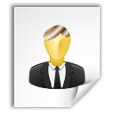 Author, Text, Human, Gnome, people, document, paper, Account, user, mime, profile, File WhiteSmoke icon