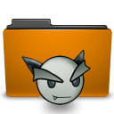 Orange, Deviantart, Folder DarkGoldenrod icon