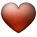 valentine, Favorite, Emblem, love, Heart Black icon