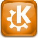 start, Kde, here Goldenrod icon